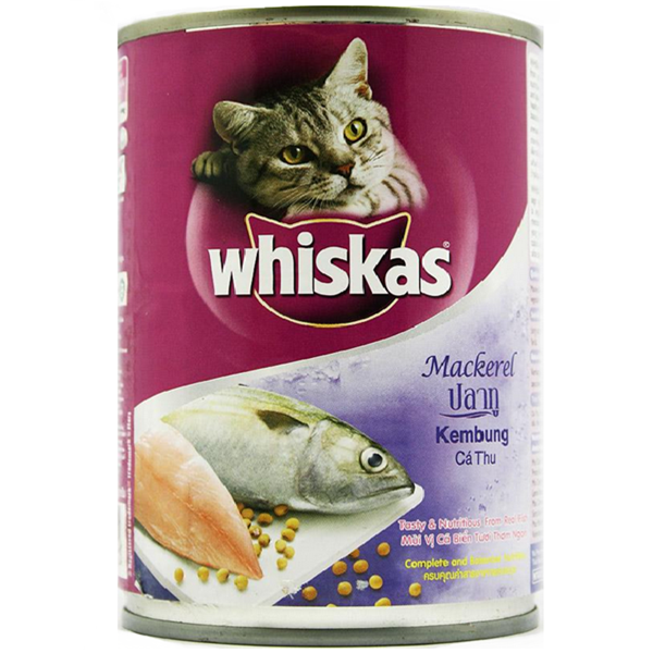 Thá»©c Än ÄÃ³ng há»p Whiskas cÃ¡ thu